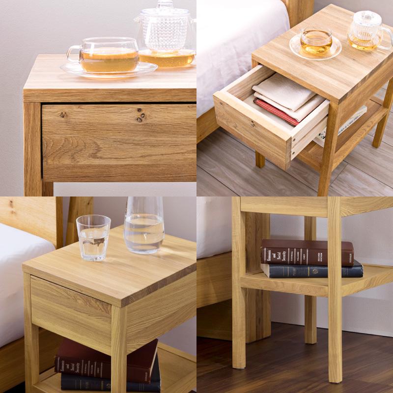 関家具 公式店 ナイトテーブル 北欧 ナイトチェスト 引出し サイド