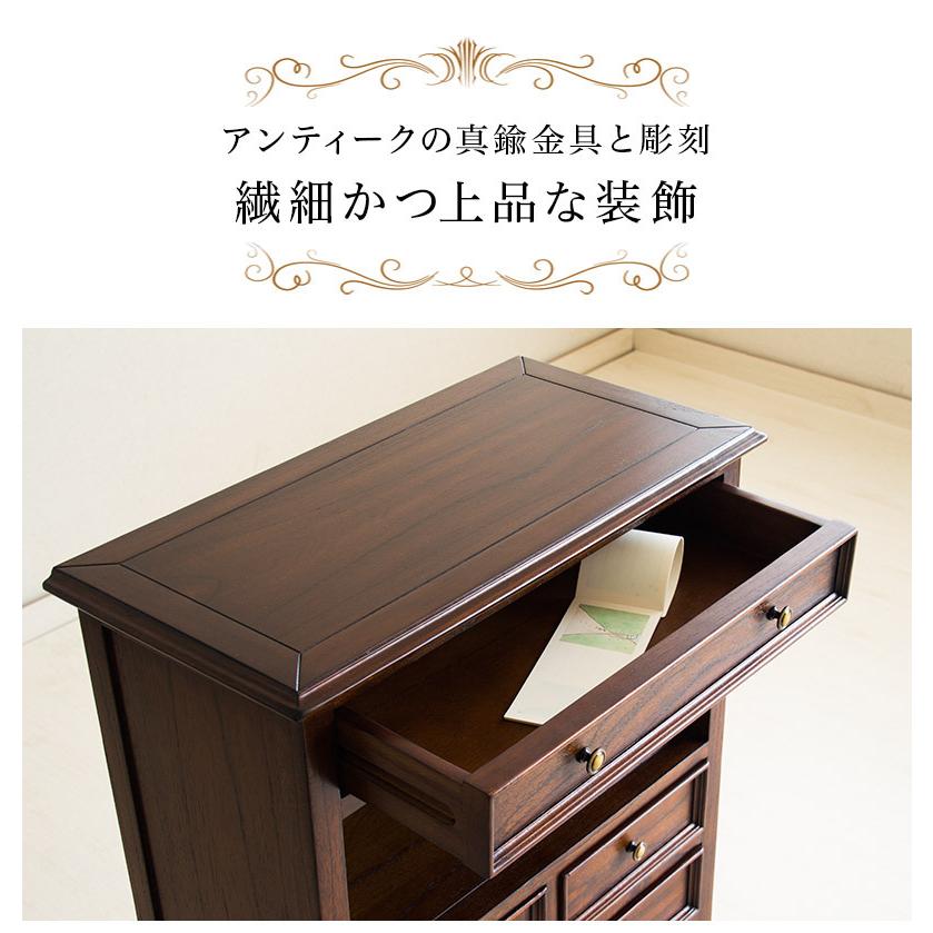 キャビネット エレガント ヨーロピアン 猫脚 アンティーク ロココ調