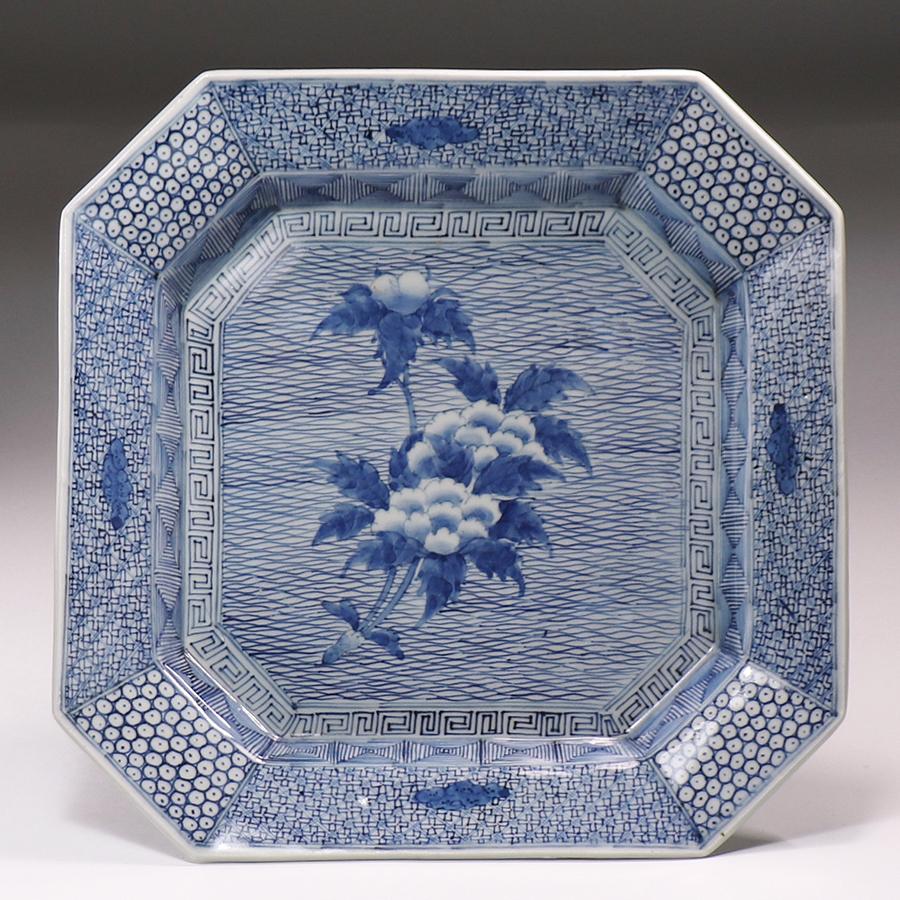 古伊万里 金彩山水楼閣文飾小皿 江戸後期? 古伊万里 金彩山水楼閣文飾