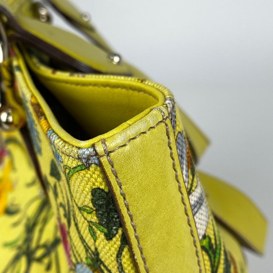 GUCCI（グッチ） フローラ トートバッグ 花柄 トートバッグ キャンバス