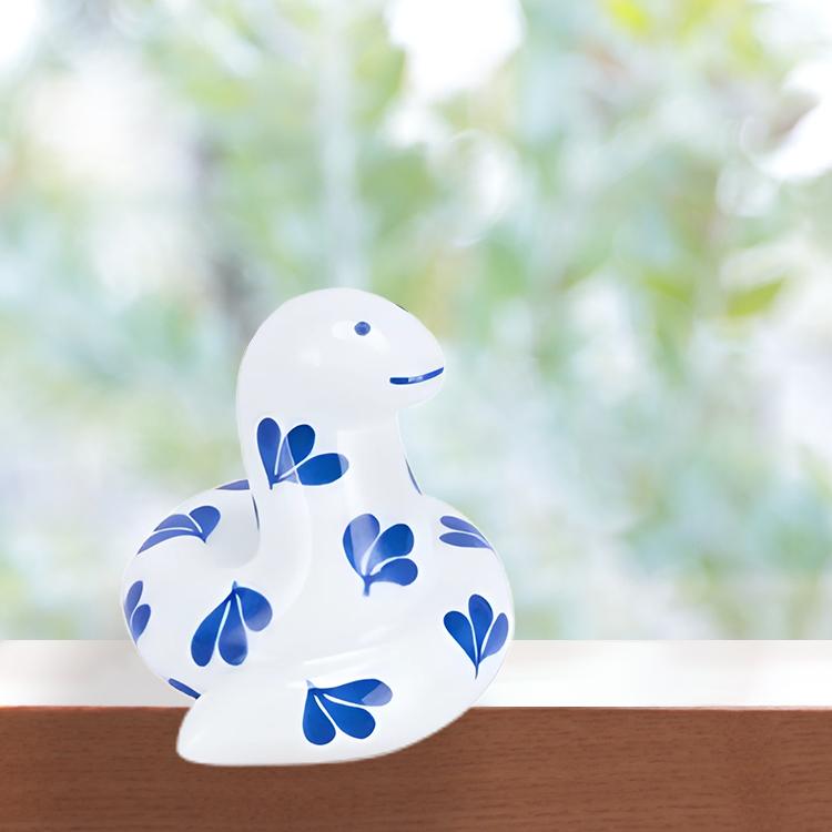 LisaLarson リサ・ラーソン 陶器 ここからつづくへび 波佐見焼 2025 巳