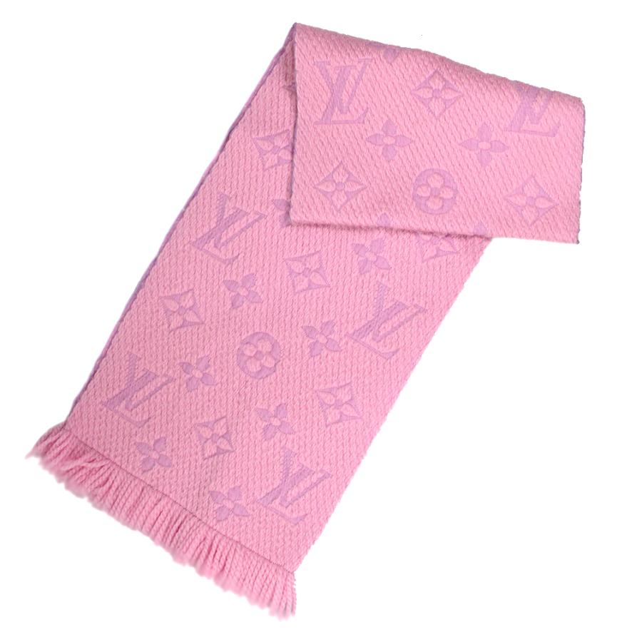 ルイヴィトンマフラーピンクレディースロゴマニア