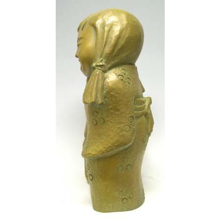 ガネーシャ像 風水置物 ブロンズ 真鍮 ☆アンティーク 守り神