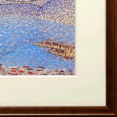 山下清 アートポスター 日本平の富士 【複製】【アートポスター