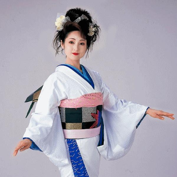 お 引きずり 着物 白 裾引き 引き摺り おひきずり 洗える着物 納期45日