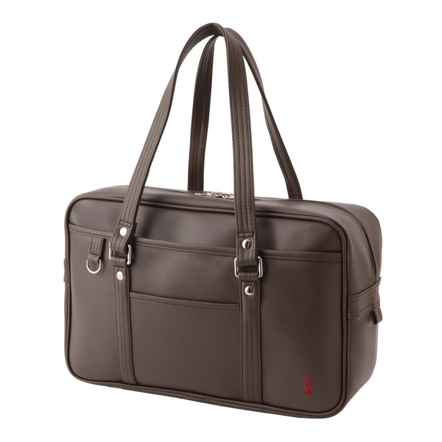 EASTBOY（イーストボーイ） スクールバッグ 合皮 女子 茶 黒 ブラウン