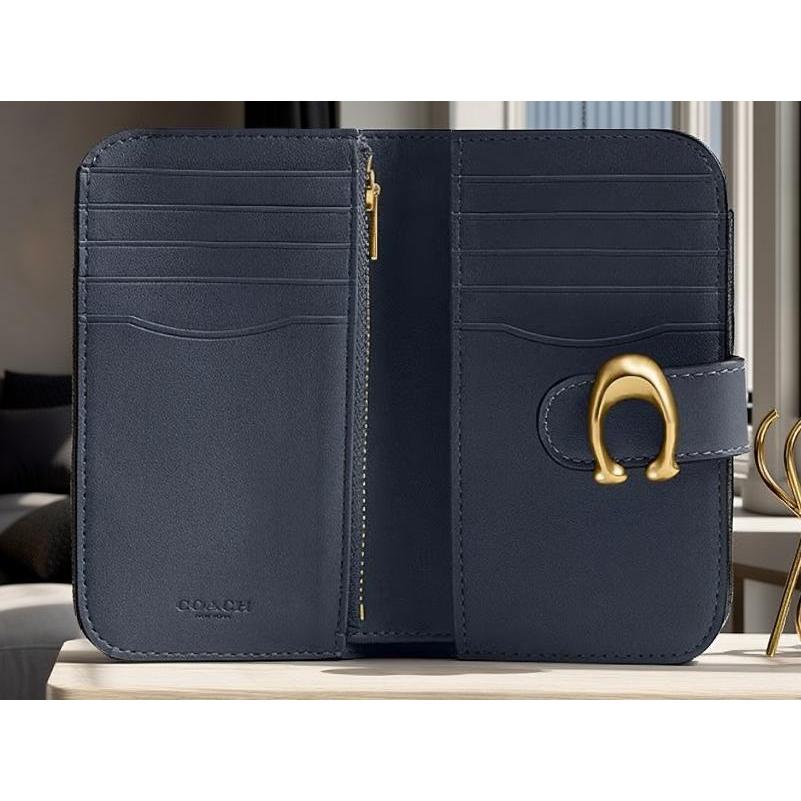 COACH（コーチ） 二つ折り財布 デニム 財布 2026春新作 カードケース