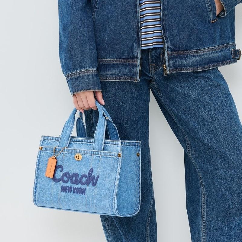 COACH（コーチ） デニムバッグ CR659 2025春新作 トートバッグ