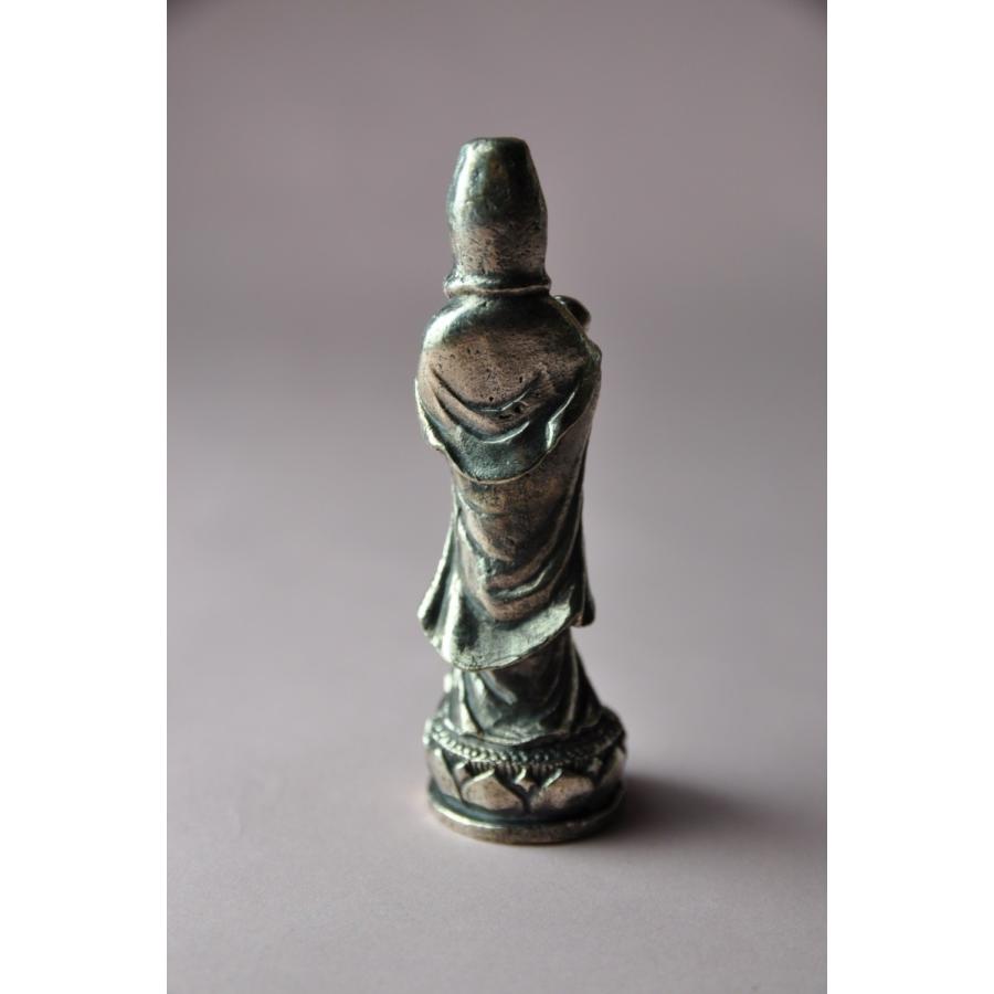 子供を抱いた観音様 慈母観音 時代物 骨董アンティーク マリア観音No