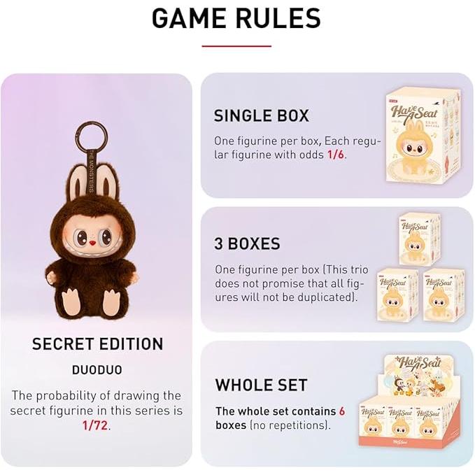 3月初旬ごろ発送】POP MART THE MONSTERS Have a Seat ぬいぐるみ 3