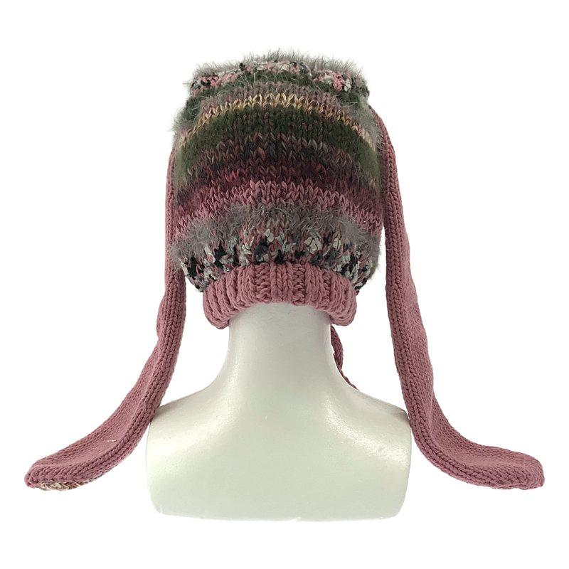 新品】 rurumu: / 縷縷夢兎るるむう | 2023AW うさ耳 ニット帽 ピンク