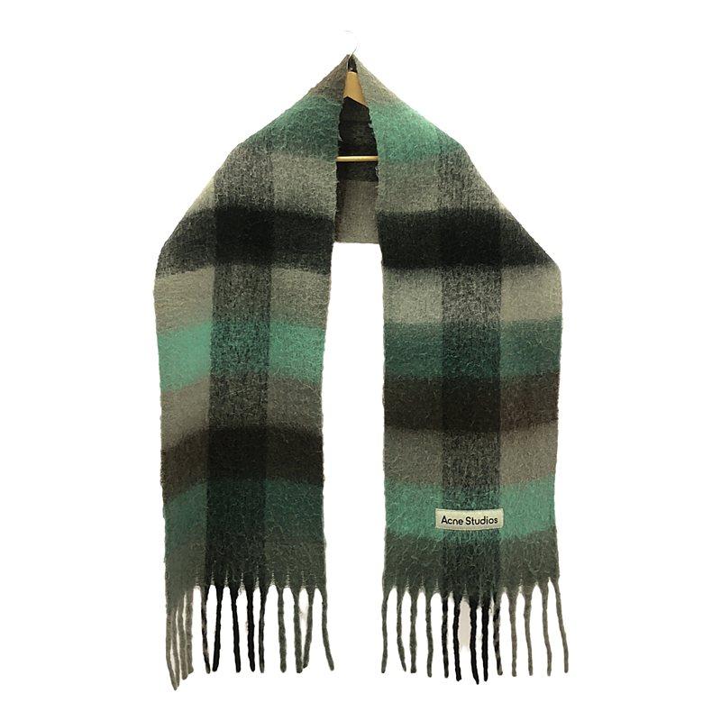 Acne Studios / アクネストゥディオズ | モヘア チェック スカーフ
