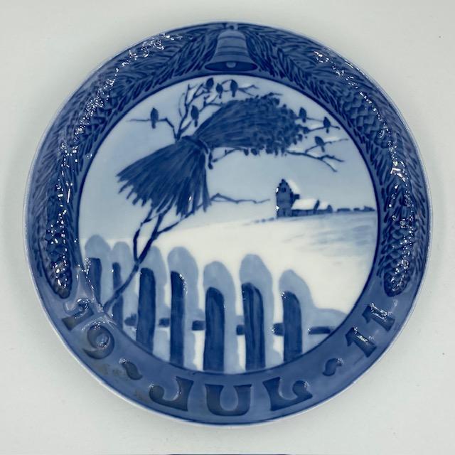 1911年 「デンマークの風景」 イヤープレート ロイヤルコペンハーゲン