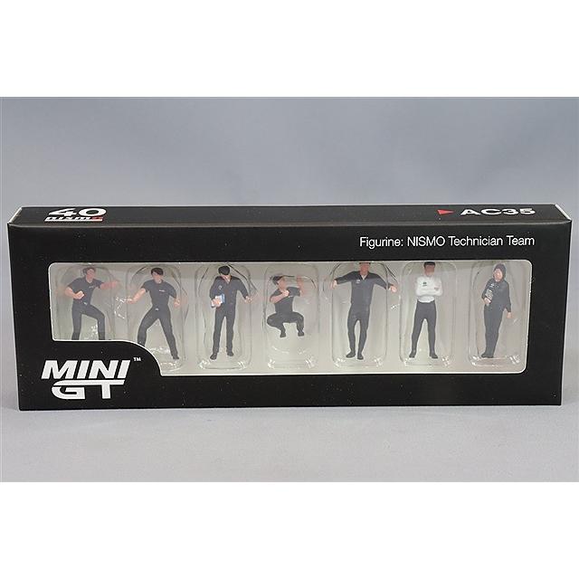 TSM ミニGT 1/64 フィギュア ニスモ テクニシャンチーム : キッド