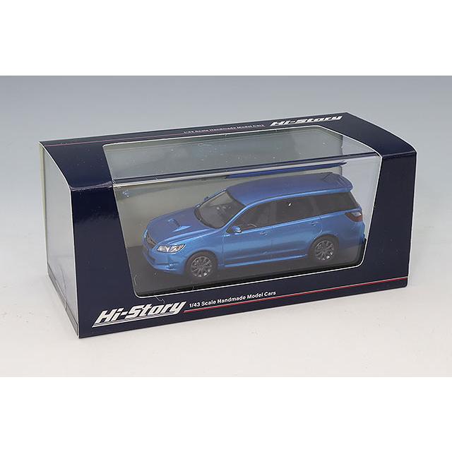 ハイストーリー 1/43 スバル エクシーガ 2.0GT (2008) サファイヤ