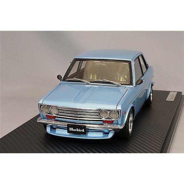 IG 1/18 LB ワークス ハコスカ 2ドア ライトブルー