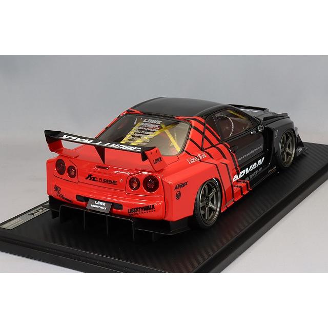 ミニカー/完成品 イグニッションモデル 1/18 LB-ER34 スーパー