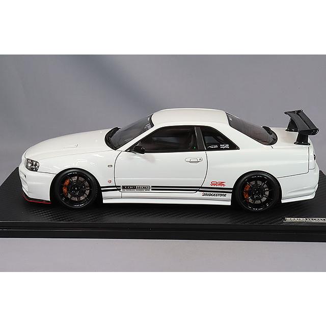イグニッションモデル 1/18 TOP SECRET 34GT-R (BNR34) ホワイト