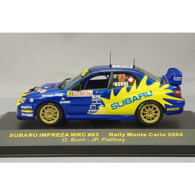 ミニカー/完成品 イクソ 1/43 スバル インプレッサ 2004 WRC
