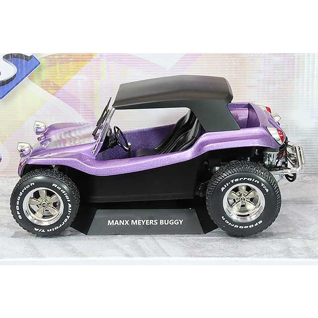 1/18 メイヤーズ マンクス バギー ソフトルーフ パープル ソリド製