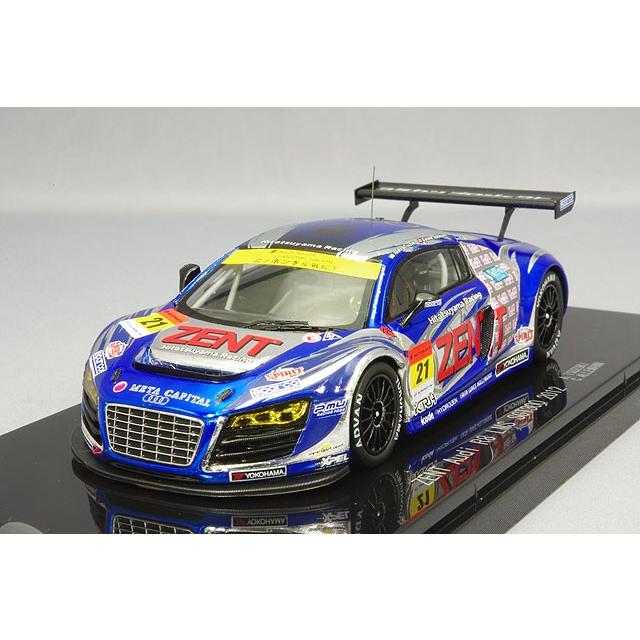 ミニカー/完成品 エブロ 1/43 ZENT アウディ R8 LMS 2012 スーパー