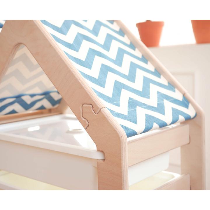 kino White Furniture 4段チェスト