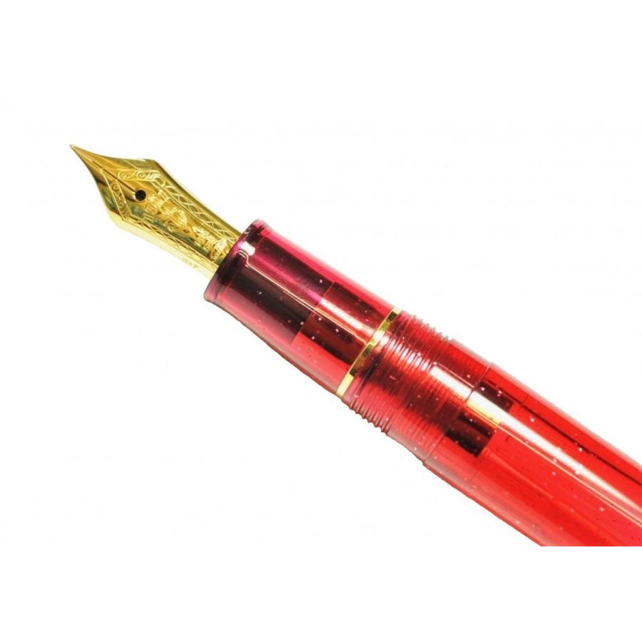 セーラー万年筆 オリジナル万年筆 ルビー ミュージック 赤・黒ペン