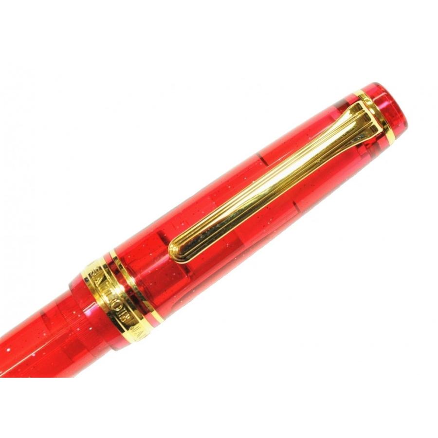 セーラー万年筆 オリジナル万年筆 ルビー ミュージック 赤・黒ペン