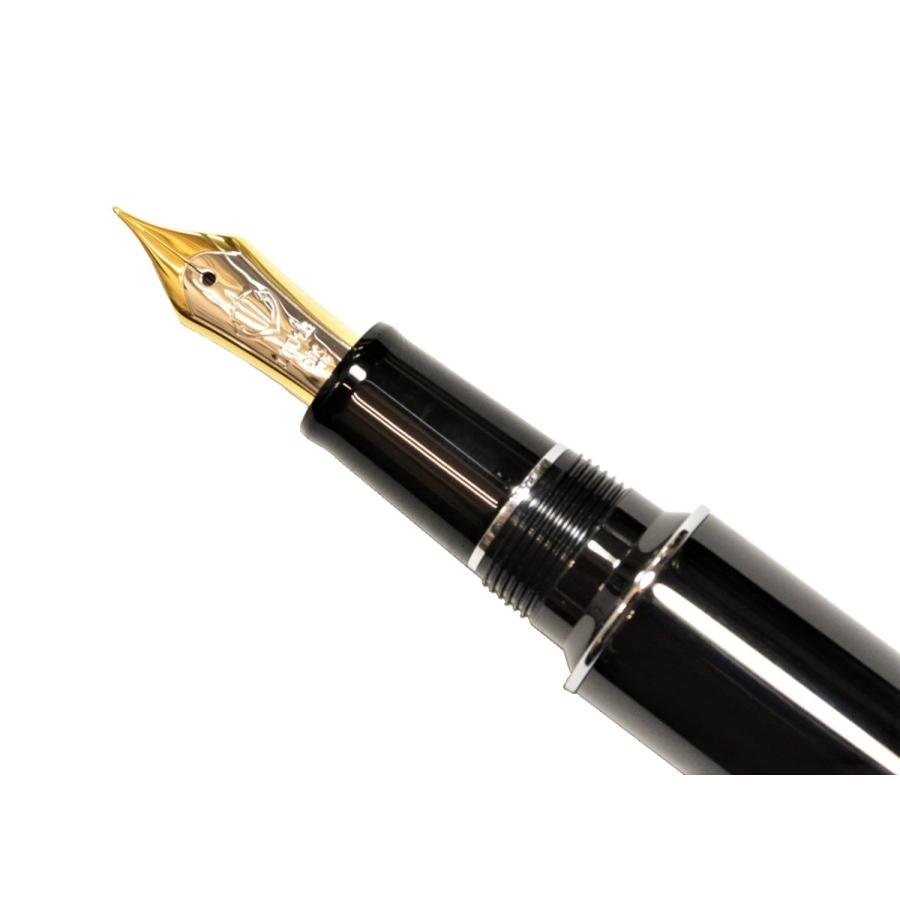 セーラー万年筆 万年筆 創業110周年記念 くろがね 中字 10