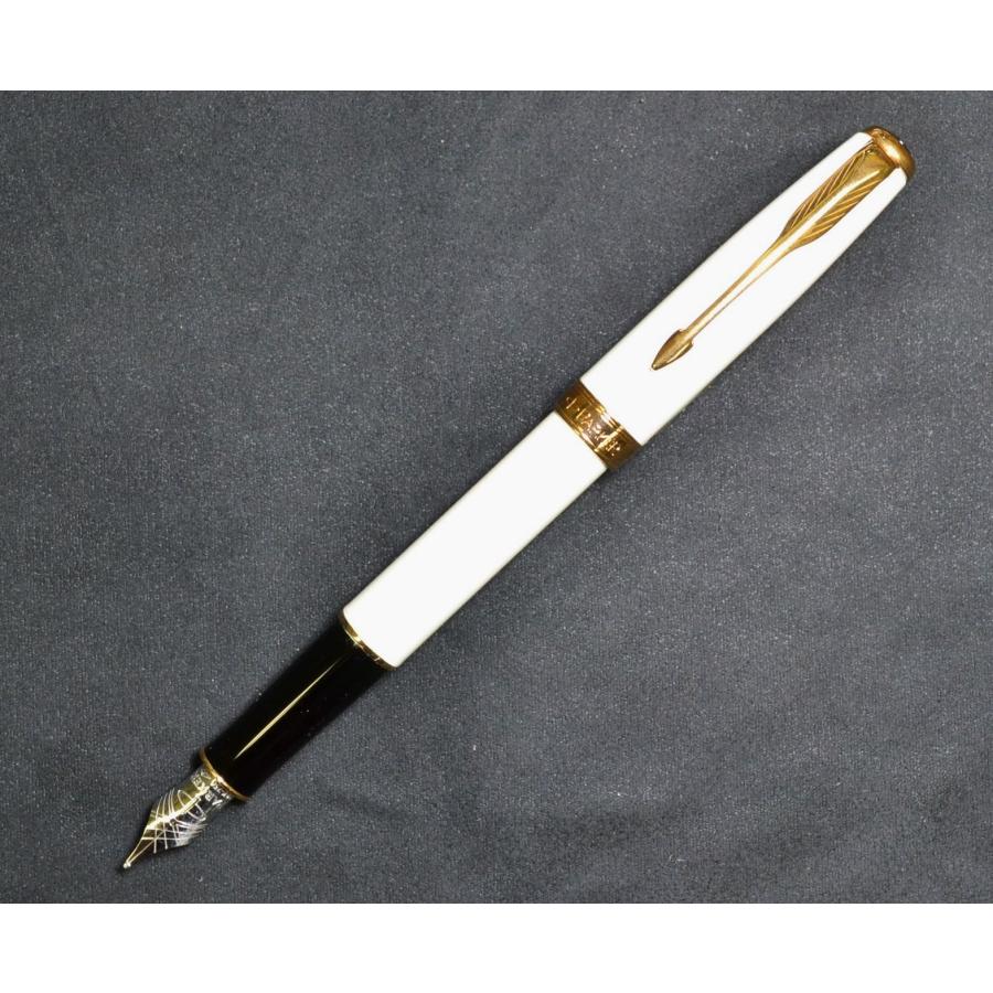 PARKER（パーカー） 万年筆 ソネット パールPGT 中字 : PEN POINT