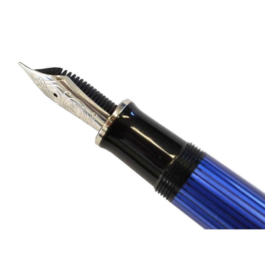 Pelikan（ペリカン） スーベレーン M805 万年筆 ブルーストライプ