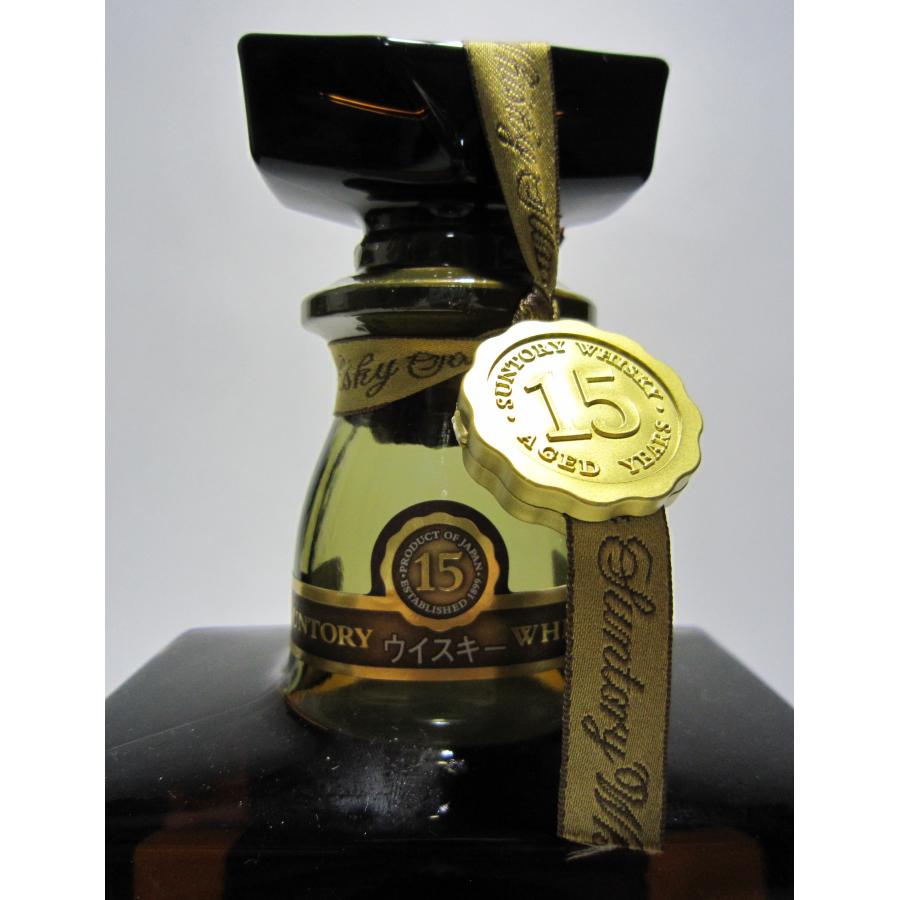 古酒] サントリーウイスキー ローヤル 15年 ゴールドラベル ブラウン
