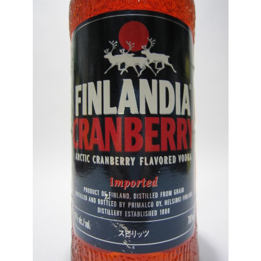 古酒] フィンランディアウォッカ クランベリー 正規品 旧ボトル 40度