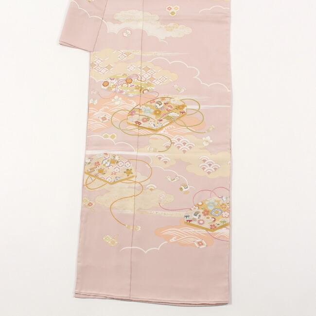 きもの 和 訪問着 正絹 久保耕 久美すがた 未仕立て 特選 型糸目手挿し