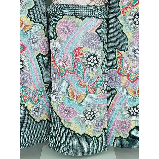 振袖 総絞り振袖・藤娘きぬたやの逸品 未仕立品 おどろきの価格 在庫