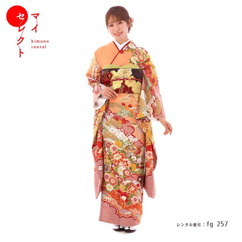 正絹総絞り振袖