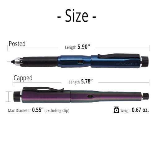 三菱鉛筆 KURUTOGA DIVE クルトガダイブ オーロラパープル : KINA