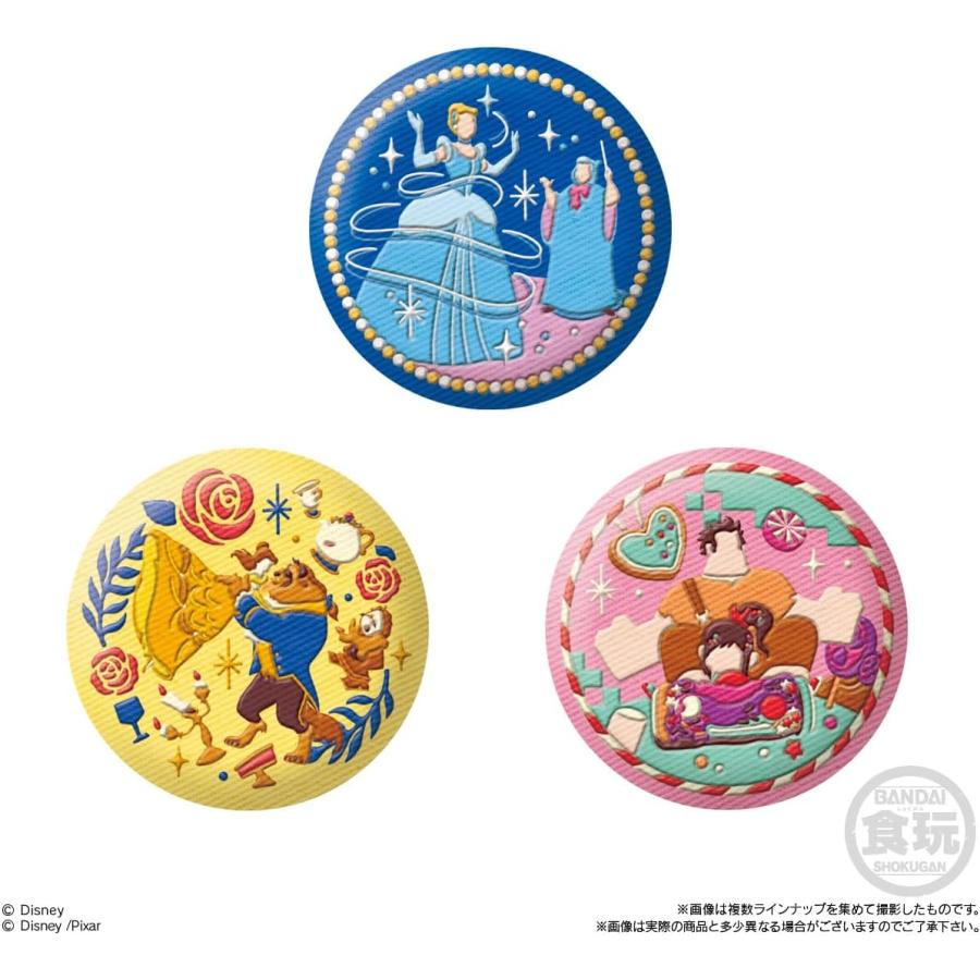 BANDAI（バンダイ） Disney Characters 刺繍缶バッジビスケット2 (バラ