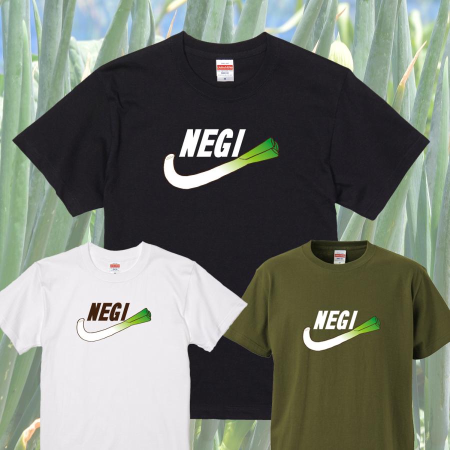 当店人気No1】おもしろTシャツ 「NEGI」 ジョーク/スポーツ/メンズ