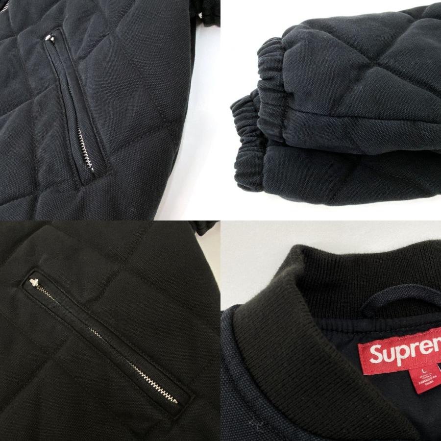 Supreme シュプリーム Zip-Off Sleeve Quilted Bomber Jacket
