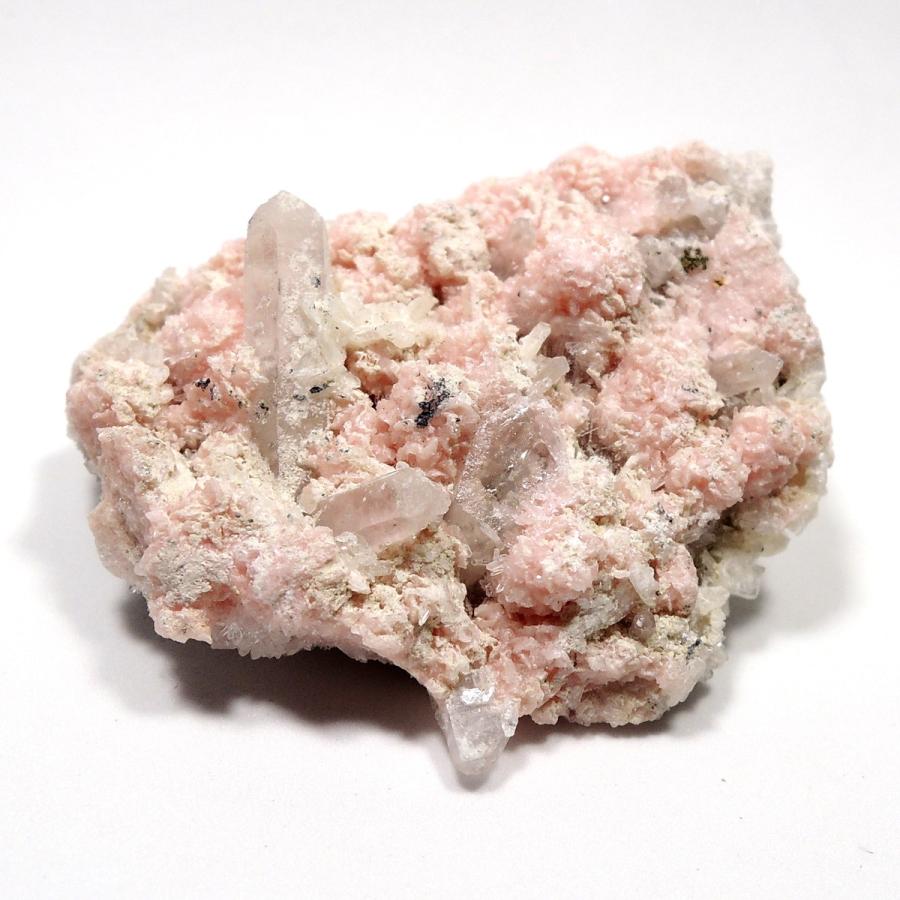 ロードクロサイト 29 水晶 共生 鉱物 標本 原石