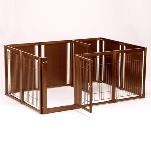 ペット用ケージ ローズゴールド 42x37x80CM THE ROOM(ペットサークル