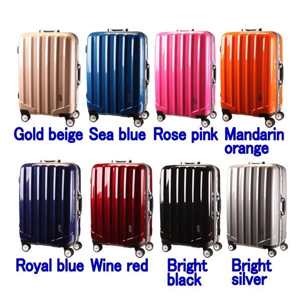 スーツケース 中型 TSAロック アルミ合金フレーム 軽量 人気