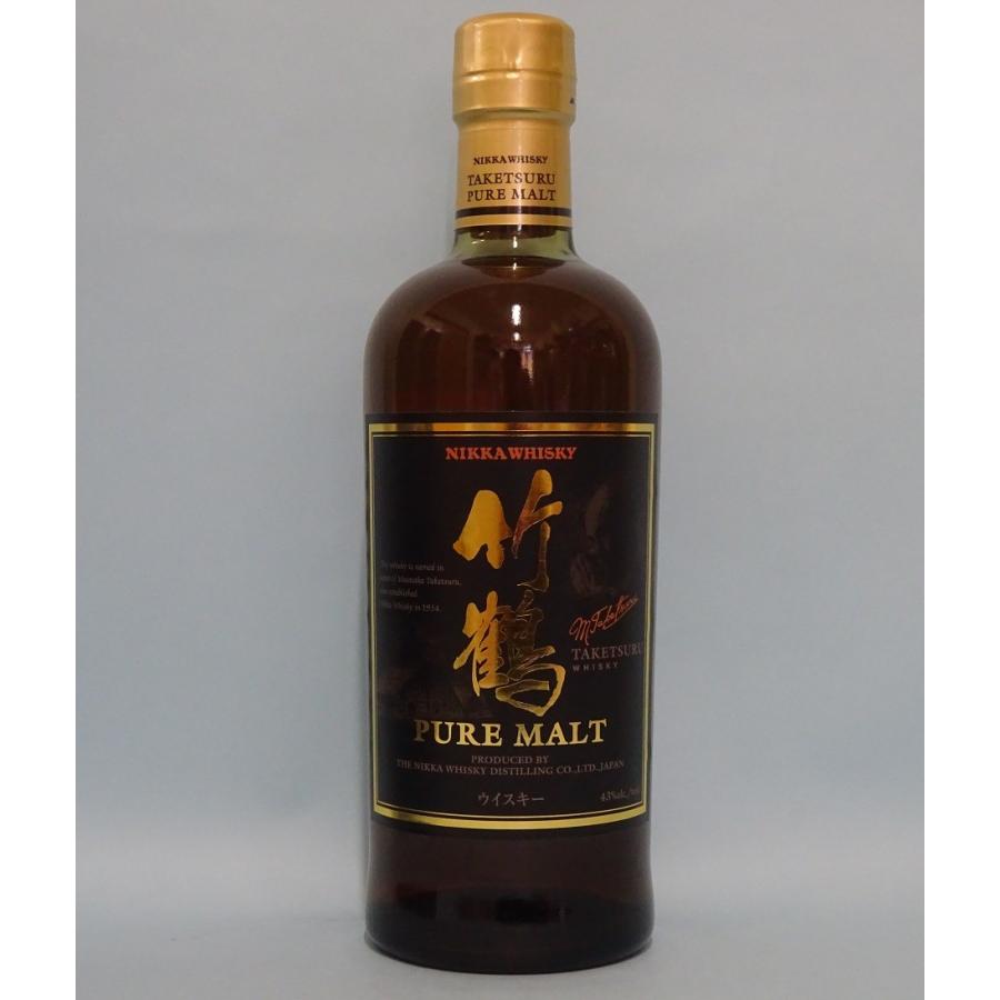 ニッカウイスキー】竹鶴 ピュアモルト 700ml 箱なし/ラッピング不可
