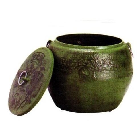 鋳物製 火消し壺（火消しつぼ）大 灰皿兼用 使用した炭を安全に消火