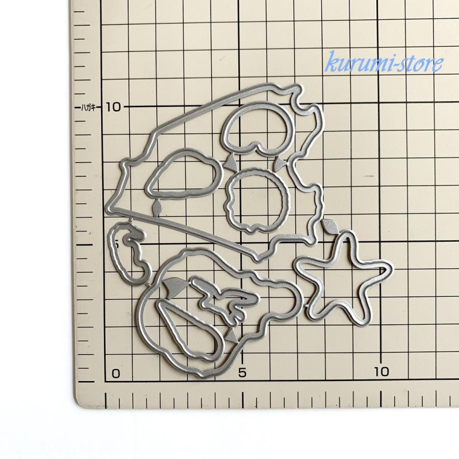 クリアスタンプ カッティングダイ 船 錨 灯台 帆船 海外