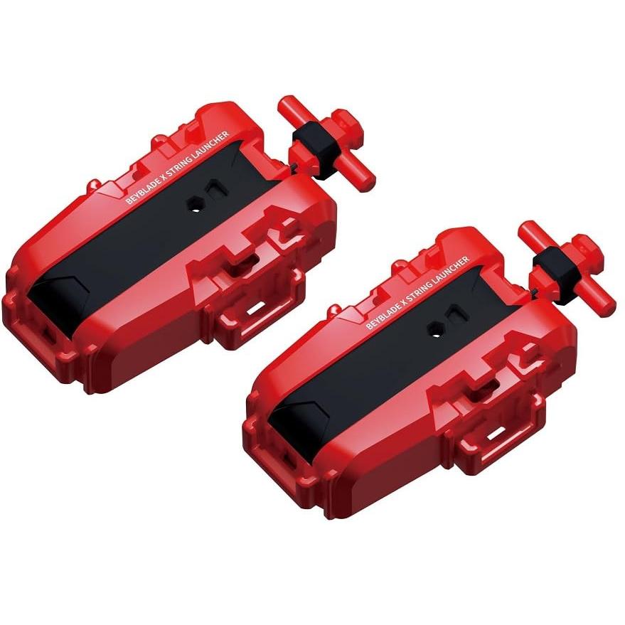 2個セット】BEYBLADE X ベイブレードX ストリングランチャー(レッド