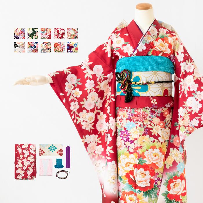 H.L（アッシュ・エル） (振袖6点セット 絵羽 KYE20) 成人式 振袖 着物