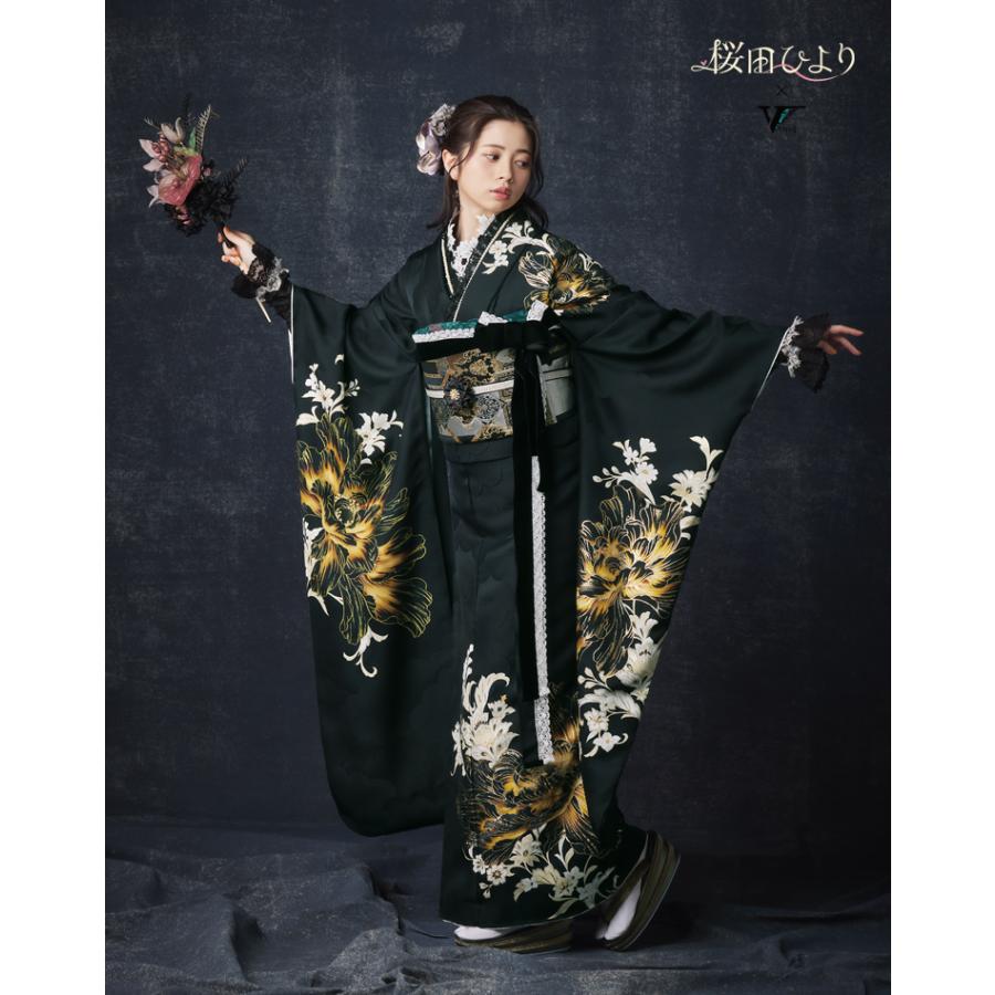 振袖レンタル 成人式 Vcinql×桜田ひより フルセット セミオーダー 振袖