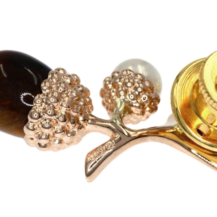 アンティーク非売品MIKIMOTOジュエリーパール&ゴールドブローチ